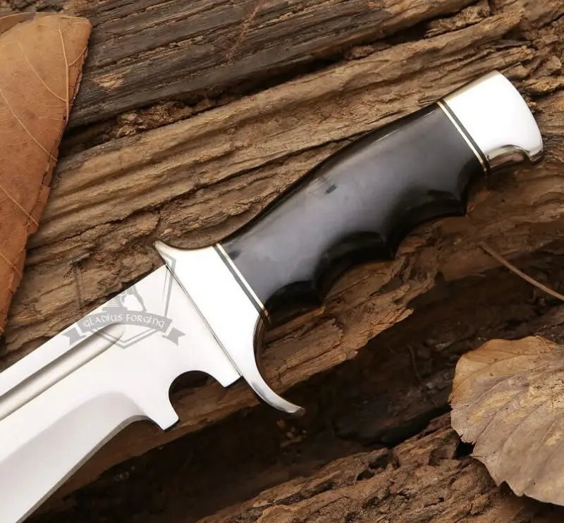 Rambo first blood knife handle Rambo First Blood Survival Knife Replica – Movie-Inspired Fixed Blade