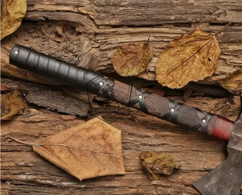 battle axe Forged Viking Axe | Handmade Battle Ready Bearded Axe for Sale