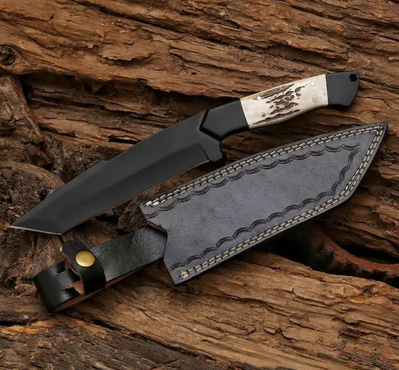 stag handle knife