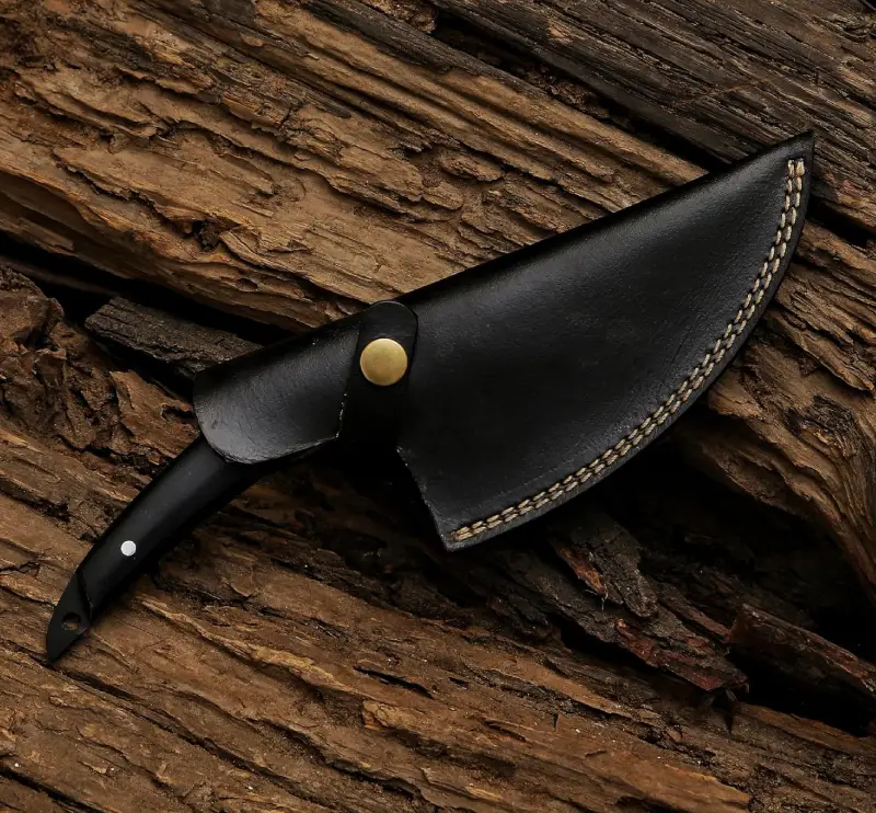 chef utility Knife sheath Handmade Chef Utility Knife for Precision Kitchen Cutting