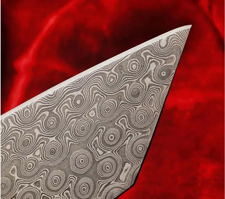 damascus chef knife blade damascus chef knife blade