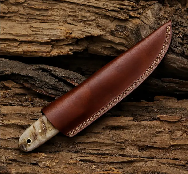 edc knife leather sheath