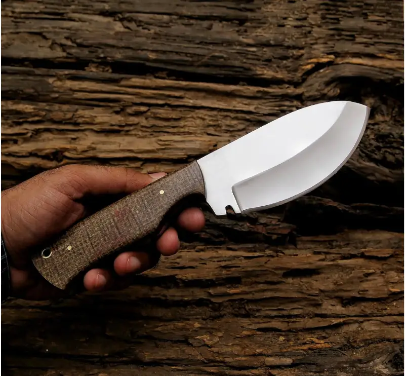 Fixed blade outdoor knife | Handmade hunting knife