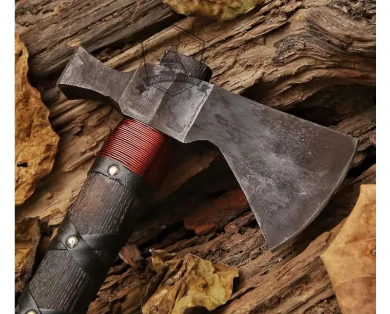 handmade axe Forged Viking Axe | Handmade Battle Ready Bearded Axe for Sale